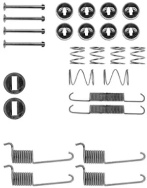 Kit d'accessoires, mâchoire de frein METELLI 9108