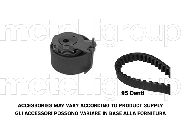 KIT CHAINE 95 DENTS METELLI/RENAUT ESSENCE