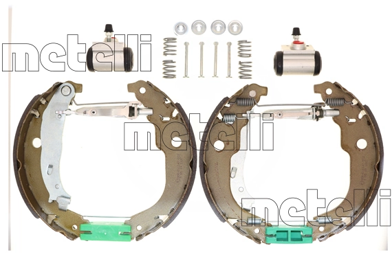 Jeu de mâchoires de frein METELLI 51-0449
