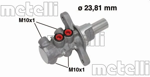 Циліндр гальмівний головний METELLI 05-0678 для Fiat Doblo 1