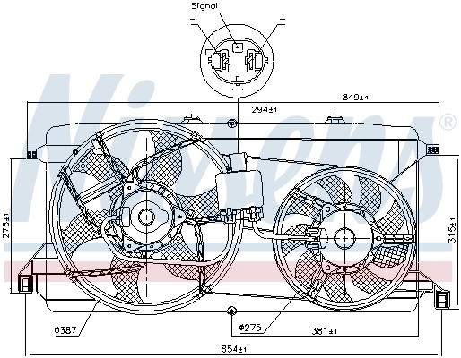NISSENS 85826