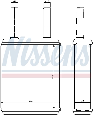 Système de chauffage NISSENS 77600