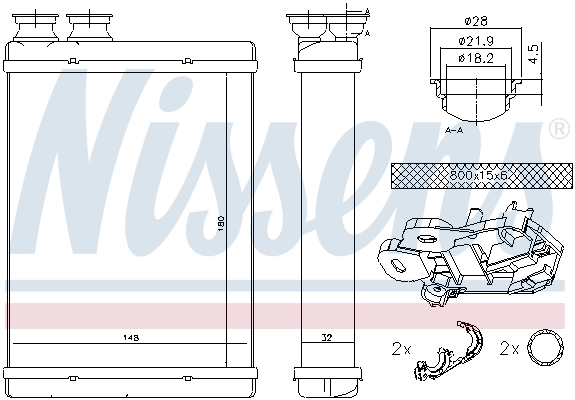 Système de chauffage NISSENS 71167