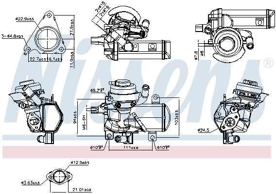 Module-EGR NISSENS 98566