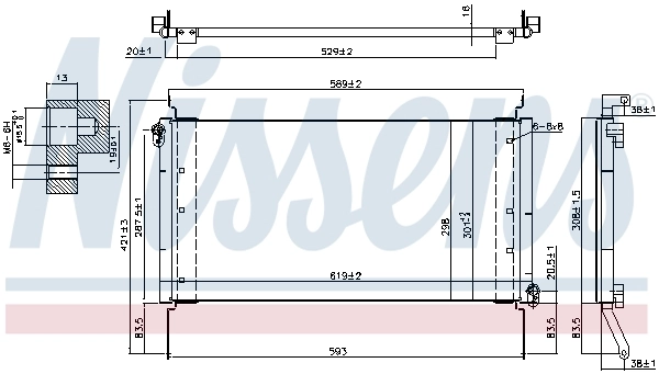 Condenseur, climatisation NISSENS 94217