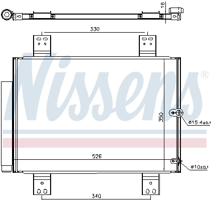 Condenseur, climatisation NISSENS 940560