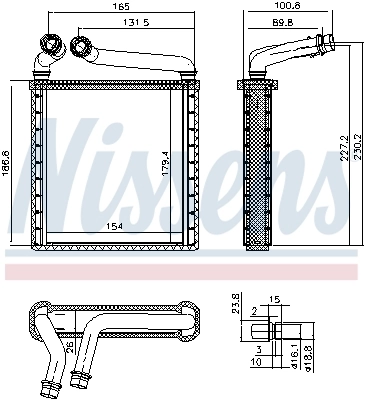 Système de chauffage NISSENS 73979