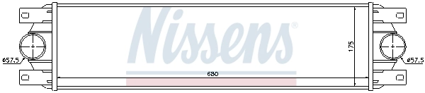 Intercooler, échangeur NISSENS 96890