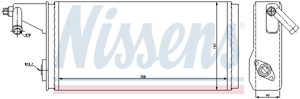 Système de chauffage NISSENS 71808