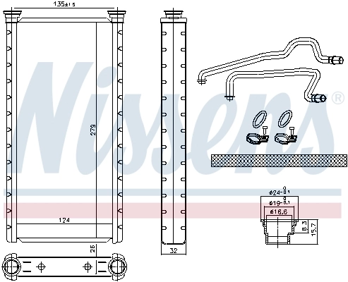 Système de chauffage NISSENS 707221
