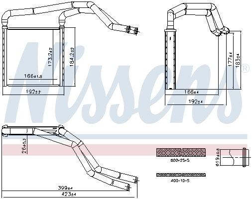 Système de chauffage NISSENS 707298