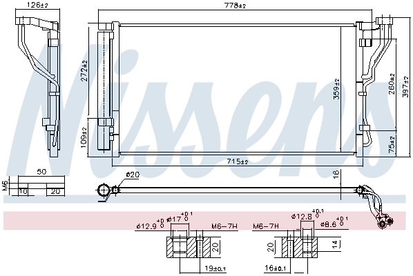 Condenseur, climatisation NISSENS 940851