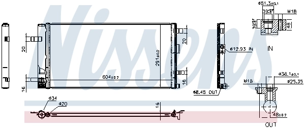 Condenseur, climatisation NISSENS 941344