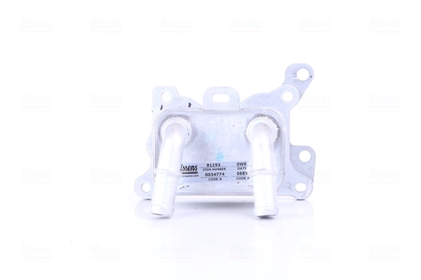 Radiateur d'huile NISSENS 91193