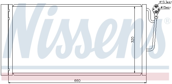 Condenseur, climatisation NISSENS 940118