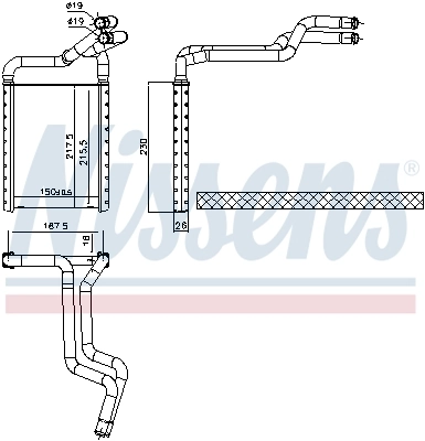 Système de chauffage NISSENS 707180