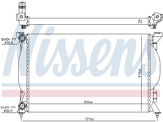 NISSENS 60304A