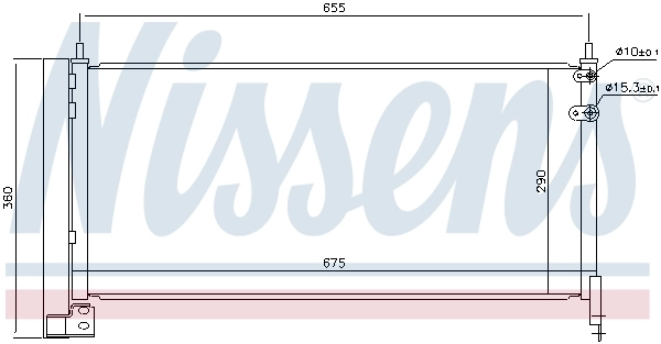 Condenseur, climatisation NISSENS 940487