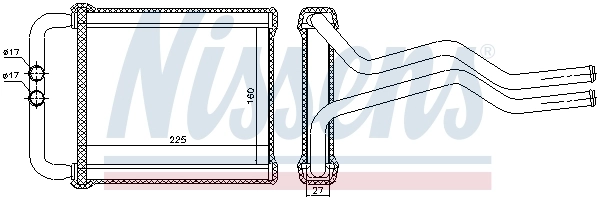 Système de chauffage NISSENS 77657