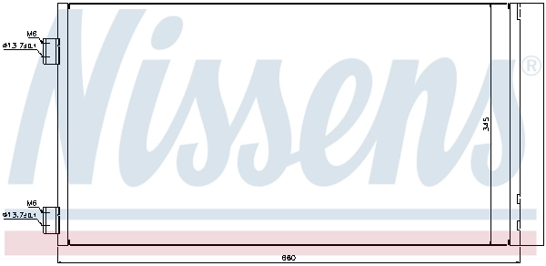 Condenseur, climatisation NISSENS 940204