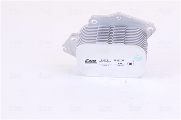 Radiateur d'huile NISSENS 90670