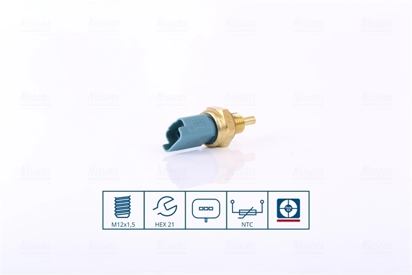 NISSENS 207033 — Датчик, температура охолоджуючої рідини (вир-во Nissens)