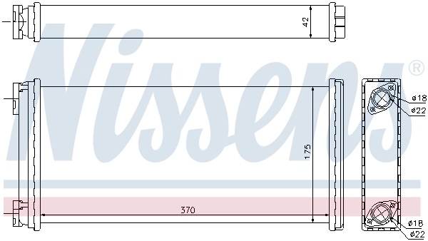 Système de chauffage NISSENS 71927