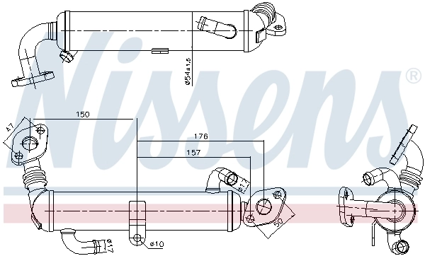 Radiateur, réaspiration des gaz d'échappement