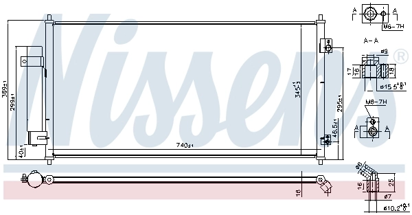 Condenseur, climatisation NISSENS 940818