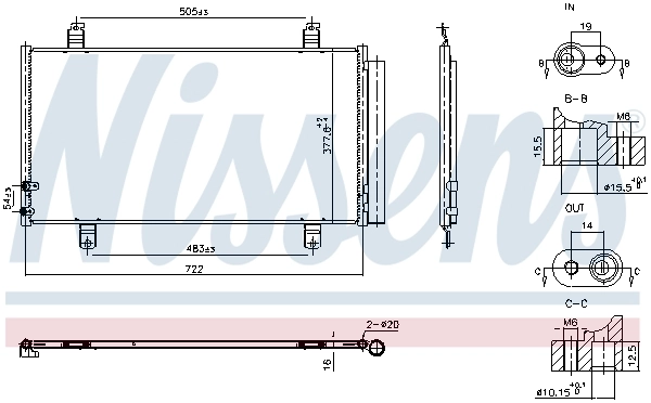 Condenseur, climatisation NISSENS 940865