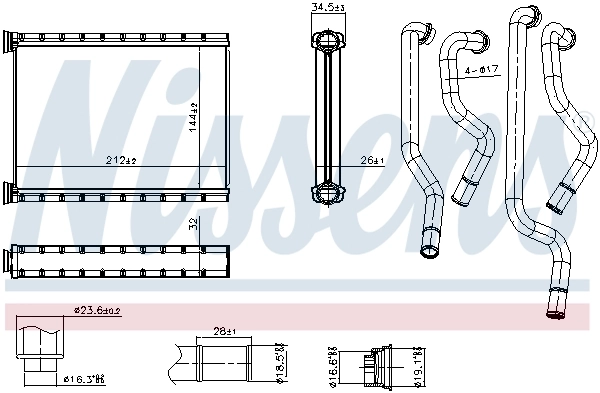 Système de chauffage NISSENS 707372