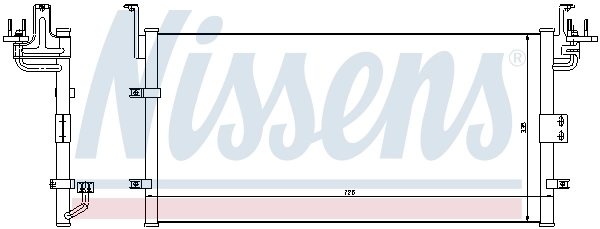 Condenseur, climatisation NISSENS 94447
