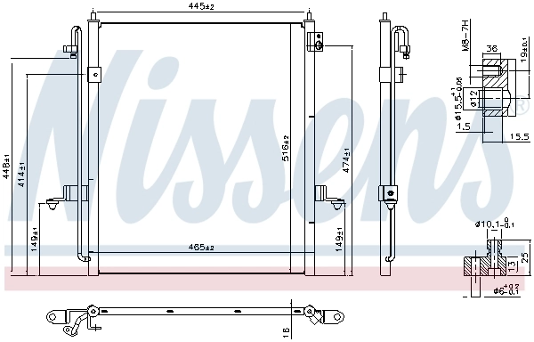 Condenseur, climatisation NISSENS 940610