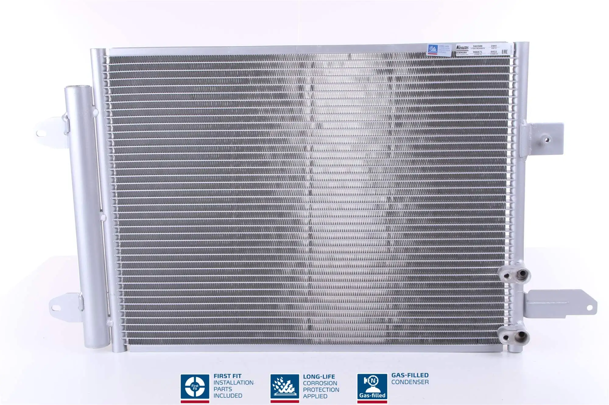 Condenseur, climatisation NISSENS 940588