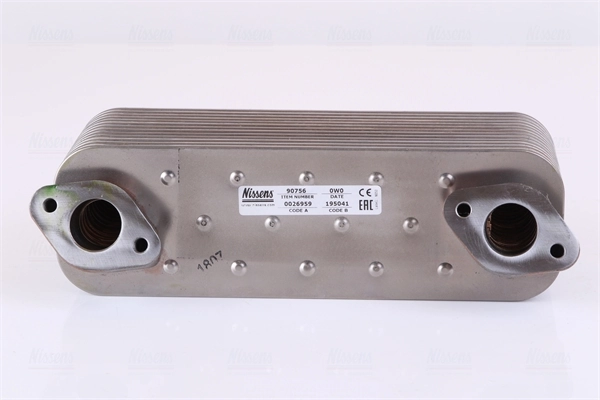 Radiateur d'huile NISSENS 90756