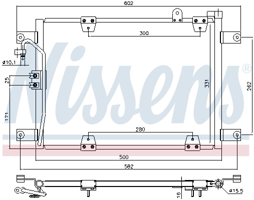 Condenseur, climatisation NISSENS 940578