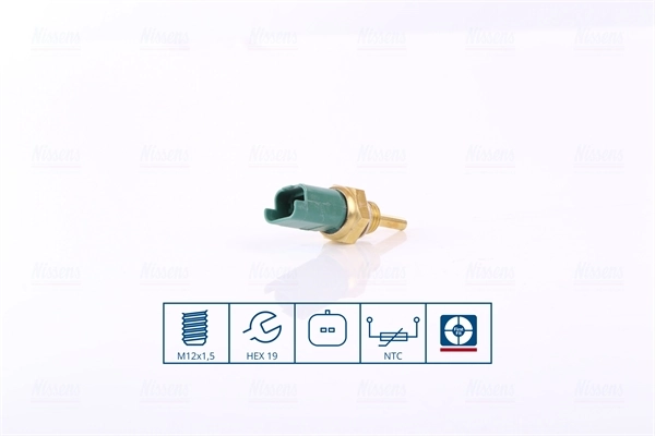 NISSENS 207004 — Датчик, температура охолоджуючої рідини (вир-во Nissens)
