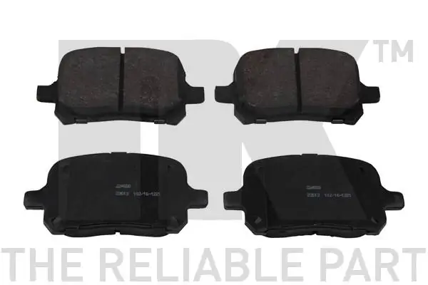 Kit de plaquettes de frein, frein à disque NK 224550