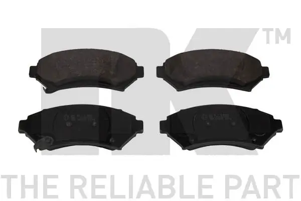 Kit de plaquettes de frein, frein à disque NK 223615