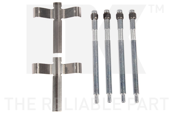Kit d'accessoires, plaquette de frein à disque NK 7966001