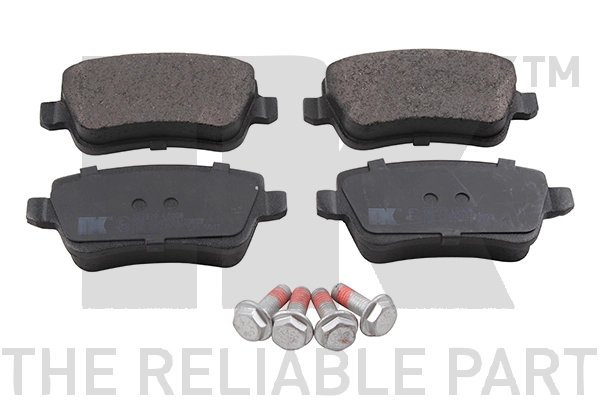 Kit de plaquettes de frein, frein à disque NK 222379