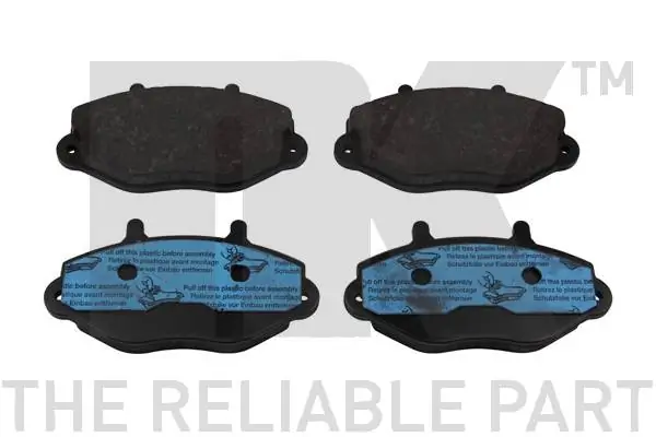 Kit de plaquettes de frein, frein à disque NK 222522