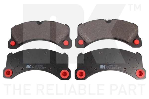 Kit de plaquettes de frein, frein à disque NK 225612