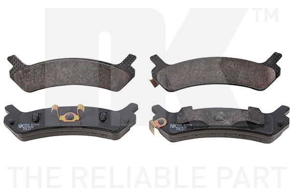 Kit de plaquettes de frein, frein à disque NK 223402