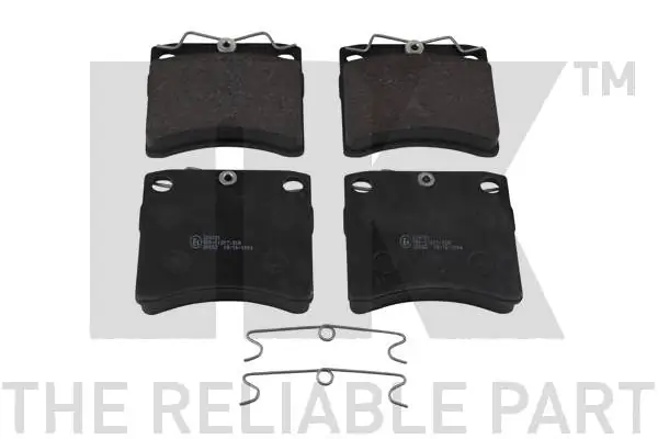 Kit de plaquettes de frein, frein à disque NK 224721