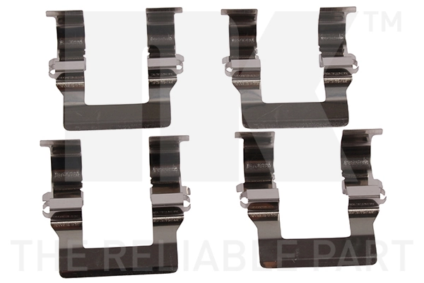 Kit d'accessoires, plaquette de frein a disque