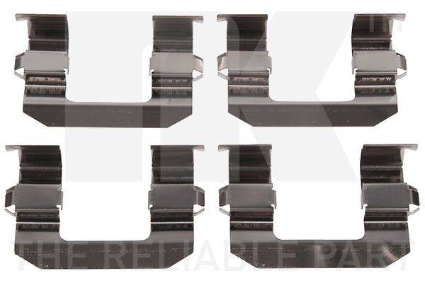 Kit d'accessoires, plaquette de frein a disque