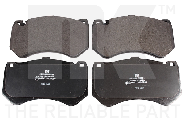 Kit de plaquettes de frein, frein à disque NK 223394