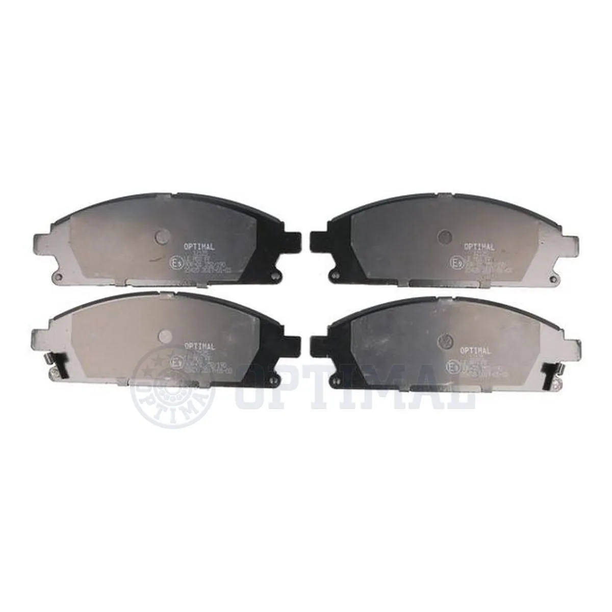 Kit de plaquettes de frein, frein à disque OPTIMAL 12125