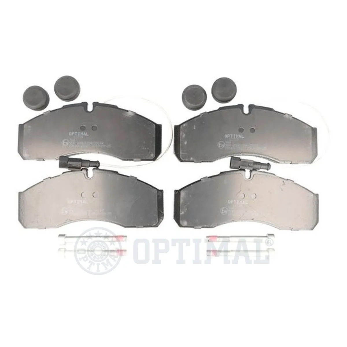Kit de plaquettes de frein, frein à disque OPTIMAL 12739